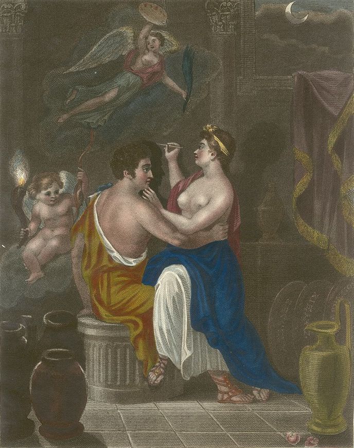 Allegory Of Painting, 1823, by J. Chapman